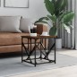 vidaXL Couchtisch Braun Eichen-Optik 45x45x47,5 cm Holzwerkstoff vidaXL Couchtisch Braun Eichen-Optik 45x45x47,5 cm Holzwerkstoff
