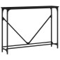 vidaXL Konsolentisch Schwarz 102x22,5x75 cm Holzwerkstoff vidaXL Konsolentisch Schwarz 102x22,5x75 cm Holzwerkstoff