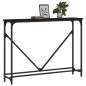vidaXL Konsolentisch Schwarz 102x22,5x75 cm Holzwerkstoff vidaXL Konsolentisch Schwarz 102x22,5x75 cm Holzwerkstoff