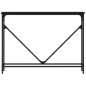 vidaXL Konsolentisch Schwarz 102x22,5x75 cm Holzwerkstoff vidaXL Konsolentisch Schwarz 102x22,5x75 cm Holzwerkstoff
