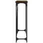 vidaXL Konsolentisch Räuchereiche 102x22,5x75 cm Holzwerkstoff vidaXL Konsolentisch Räuchereiche 102x22,5x75 cm Holzwerkstoff