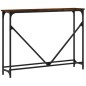 vidaXL Konsolentisch Räuchereiche 102x22,5x75 cm Holzwerkstoff vidaXL Konsolentisch Räuchereiche 102x22,5x75 cm Holzwerkstoff