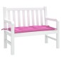 Gartenbank-Auflage Rosa 100x50x7 cm Oxford-Gewebe Gartenbank-Auflage Rosa 100x50x7 cm Oxford-Gewebe