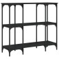 vidaXL Konsolentisch Schwarz 102x35x90 cm Holzwerkstoff vidaXL Konsolentisch Schwarz 102x35x90 cm Holzwerkstoff