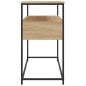 vidaXL Konsolentisch Sonoma-Eiche 100x40x75 cm Holzwerkstoff vidaXL Konsolentisch Sonoma-Eiche 100x40x75 cm Holzwerkstoff