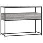 vidaXL Konsolentisch Grau Sonoma 100x40x75 cm Holzwerkstoff vidaXL Konsolentisch Grau Sonoma 100x40x75 cm Holzwerkstoff