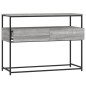 vidaXL Konsolentisch Grau Sonoma 100x40x75 cm Holzwerkstoff vidaXL Konsolentisch Grau Sonoma 100x40x75 cm Holzwerkstoff
