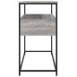 vidaXL Konsolentisch Grau Sonoma 100x40x75 cm Holzwerkstoff vidaXL Konsolentisch Grau Sonoma 100x40x75 cm Holzwerkstoff