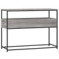 vidaXL Konsolentisch Grau Sonoma 100x40x75 cm Holzwerkstoff vidaXL Konsolentisch Grau Sonoma 100x40x75 cm Holzwerkstoff