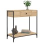 vidaXL Konsolentisch Sonoma-Eiche 75x34,5x75 cm Holzwerkstoff vidaXL Konsolentisch Sonoma-Eiche 75x34,5x75 cm Holzwerkstoff