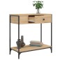 vidaXL Konsolentisch Sonoma-Eiche 75x34,5x75 cm Holzwerkstoff vidaXL Konsolentisch Sonoma-Eiche 75x34,5x75 cm Holzwerkstoff