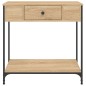 vidaXL Konsolentisch Sonoma-Eiche 75x34,5x75 cm Holzwerkstoff vidaXL Konsolentisch Sonoma-Eiche 75x34,5x75 cm Holzwerkstoff