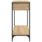 vidaXL Konsolentisch Sonoma-Eiche 75x34,5x75 cm Holzwerkstoff vidaXL Konsolentisch Sonoma-Eiche 75x34,5x75 cm Holzwerkstoff