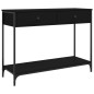 vidaXL Konsolentisch Schwarz 100x34,5x75 cm Holzwerkstoff vidaXL Konsolentisch Schwarz 100x34,5x75 cm Holzwerkstoff