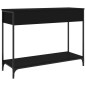 vidaXL Konsolentisch Schwarz 100x34,5x75 cm Holzwerkstoff vidaXL Konsolentisch Schwarz 100x34,5x75 cm Holzwerkstoff