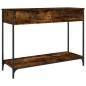vidaXL Konsolentisch Räuchereiche 100x34,5x75 cm Holzwerkstoff vidaXL Konsolentisch Räuchereiche 100x34,5x75 cm Holzwerkstoff