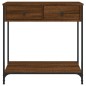 vidaXL Konsolentisch Braun Eichen-Optik 75x34,5x75 cm Holzwerkstoff vidaXL Konsolentisch Braun Eichen-Optik 75x34,5x75 cm Holzwerkstoff