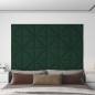 vidaXL Wandpaneele 12 Stk. Dunkelgrün 30x30 cm Stoff 0,54 m² vidaXL Wandpaneele 12 Stk. Dunkelgrün 30x30 cm Stoff 0,54 m²