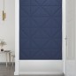 vidaXL Wandpaneele 12 Stk. Blau 30x30 cm Stoff 0,54 m² vidaXL Wandpaneele 12 Stk. Blau 30x30 cm Stoff 0,54 m²