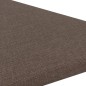 vidaXL Wandpaneele 12 Stk. Braun 30x30 cm Stoff 0,54 m² vidaXL Wandpaneele 12 Stk. Braun 30x30 cm Stoff 0,54 m²