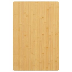 vidaXL Tischplatte 60x100x2,5 cm Bambus