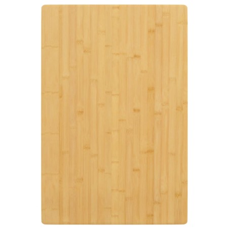 vidaXL Tischplatte 60x100x2,5 cm Bambus