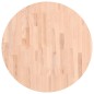 vidaXL Tischplatte Ø70x1,5 cm Rund Massivholz Buche vidaXL Tischplatte Ø70x1,5 cm Rund Massivholz Buche