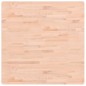 vidaXL Tischplatte 90x90x4 cm Quadratisch Massivholz Buche vidaXL Tischplatte 90x90x4 cm Quadratisch Massivholz Buche