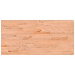 vidaXL Werkbankplatte 115x55x2,5 cm Massivholz Buche