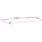 vidaXL Werkbankplatte 115x55x2,5 cm Massivholz Buche vidaXL Werkbankplatte 115x55x2,5 cm Massivholz Buche