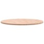 vidaXL Tischplatte Ø90x2,5 cm Rund Massivholz Buche vidaXL Tischplatte Ø90x2,5 cm Rund Massivholz Buche