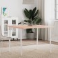 vidaXL Tischplatte 90x90x2,5 cm Quadratisch Massivholz Buche vidaXL Tischplatte 90x90x2,5 cm Quadratisch Massivholz Buche