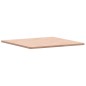vidaXL Tischplatte 90x90x2,5 cm Quadratisch Massivholz Buche vidaXL Tischplatte 90x90x2,5 cm Quadratisch Massivholz Buche