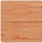 vidaXL Tischplatte 50x50x2,5 cm Quadratisch Massivholz Buche vidaXL Tischplatte 50x50x2,5 cm Quadratisch Massivholz Buche