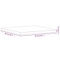 vidaXL Tischplatte 50x50x2,5 cm Quadratisch Massivholz Buche vidaXL Tischplatte 50x50x2,5 cm Quadratisch Massivholz Buche