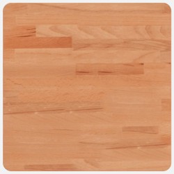 vidaXL Tischplatte 40x40x4 cm Quadratisch Massivholz Buche