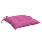 Stuhlkissen 6 Stk. Rosa 50x50x7 cm Oxford-Gewebe Stuhlkissen 6 Stk. Rosa 50x50x7 cm Oxford-Gewebe