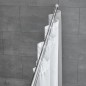 Kleine Wolke Teleskop-Duschvorhangstange 125-220 cm Chrom Kleine Wolke Teleskop-Duschvorhangstange 125-220 cm Chrom