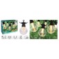 ProGarden Outdoor Lichterkette 10 LEDs 7,5 m ProGarden Outdoor Lichterkette 10 LEDs 7,5 m