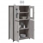 vidaXL Highboard Grau Sonoma 62x32x106,5 cm Holzwerkstoff vidaXL Highboard Grau Sonoma 62x32x106,5 cm Holzwerkstoff