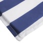 Sonnenliegen-Auflage Blau&Weiß Gestreift Oxford-Gewebe Sonnenliegen-Auflage Blau&Weiß Gestreift Oxford-Gewebe