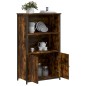 vidaXL Highboard Räuchereiche 62x32x103,5 cm Holzwerkstoff vidaXL Highboard Räuchereiche 62x32x103,5 cm Holzwerkstoff
