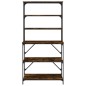 vidaXL Bäckerregal 6 Fächer Räuchereiche 90x40x180 cm Holzwerkstoff vidaXL Bäckerregal 6 Fächer Räuchereiche 90x40x180 cm Holzwerkstoff