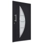 vidaXL Haustür Anthrazit 98x190 cm vidaXL Haustür Anthrazit 98x190 cm