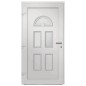 vidaXL Haustür Weiß 110x210 cm vidaXL Haustür Weiß 110x210 cm