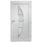 vidaXL Haustür Weiß 108x208 cm vidaXL Haustür Weiß 108x208 cm