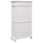 vidaXL Schuhschrank Weiß 50 x 28 x 98 cm Paulownia Holz vidaXL Schuhschrank Weiß 50 x 28 x 98 cm Paulownia Holz
