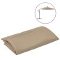 vidaXL Ersatzbezug für Ampelschirm Taupe 350 cm vidaXL Ersatzbezug für Ampelschirm Taupe 350 cm
