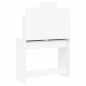 vidaXL Schminktisch mit Spiegel Hochglanz-Weiß 96x39x142 cm vidaXL Schminktisch mit Spiegel Hochglanz-Weiß 96x39x142 cm