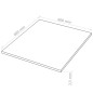 vidaXL MDF-Platten 20 Stück Quadratisch 60x60 cm 2,5 mm vidaXL MDF-Platten 20 Stück Quadratisch 60x60 cm 2,5 mm